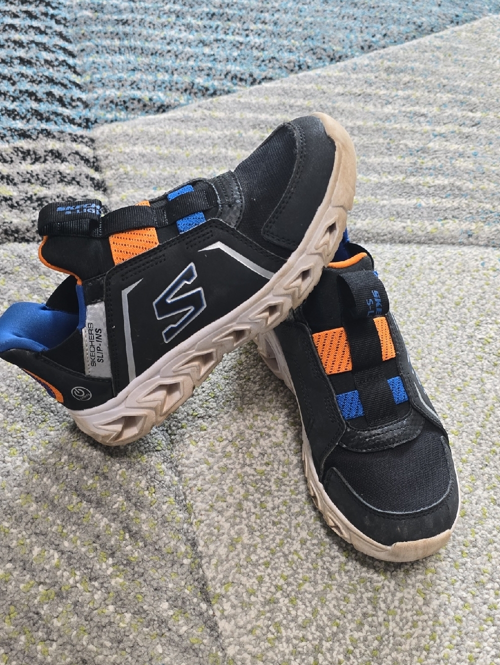 Skechers Kids Slip On Sneakers Light up Size 3